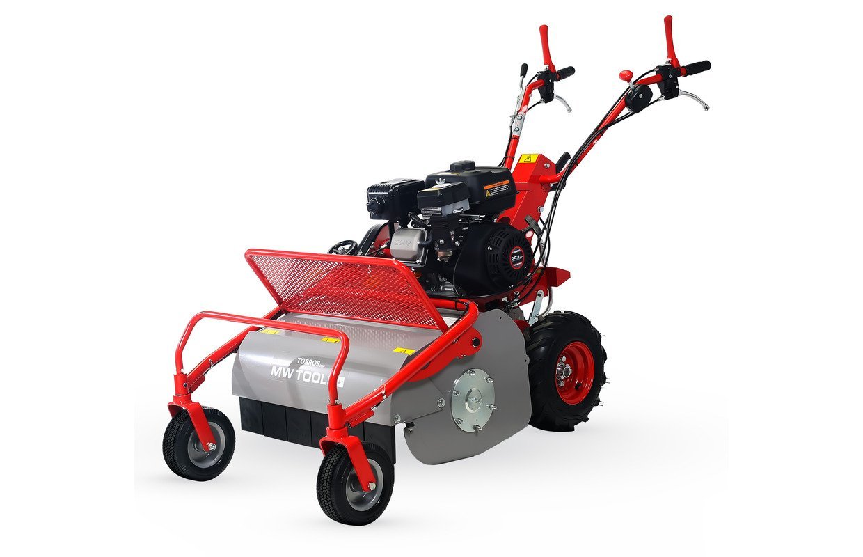 Tondeuse débroussailleuse à fléaux autotractée essence 8 ch 600 mm Torros KPM600