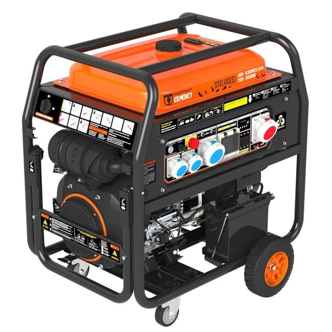 Générateur Genergy La Phase Stelvio-s 18kw 400v / 230v Démarrage électrique 3x6000w