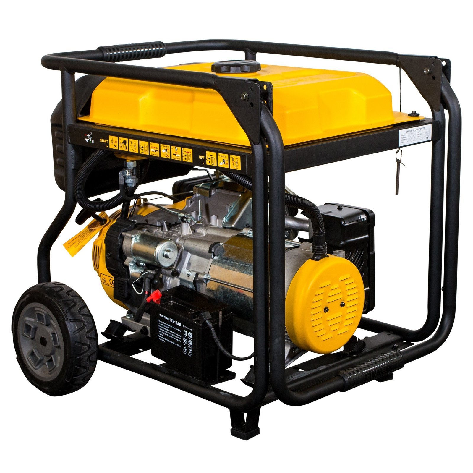 Groupe électrogène essence 8500W DeWalt DXGNP85E Chantier Ouvert