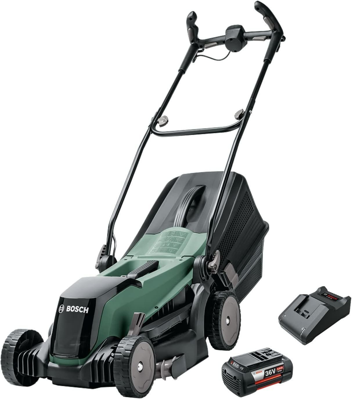 Bosch Garden 06008B9B00 EasyRotak 36-550 36-Volt 4.0 Ah Lithium-Ion Accu Grasmaaier