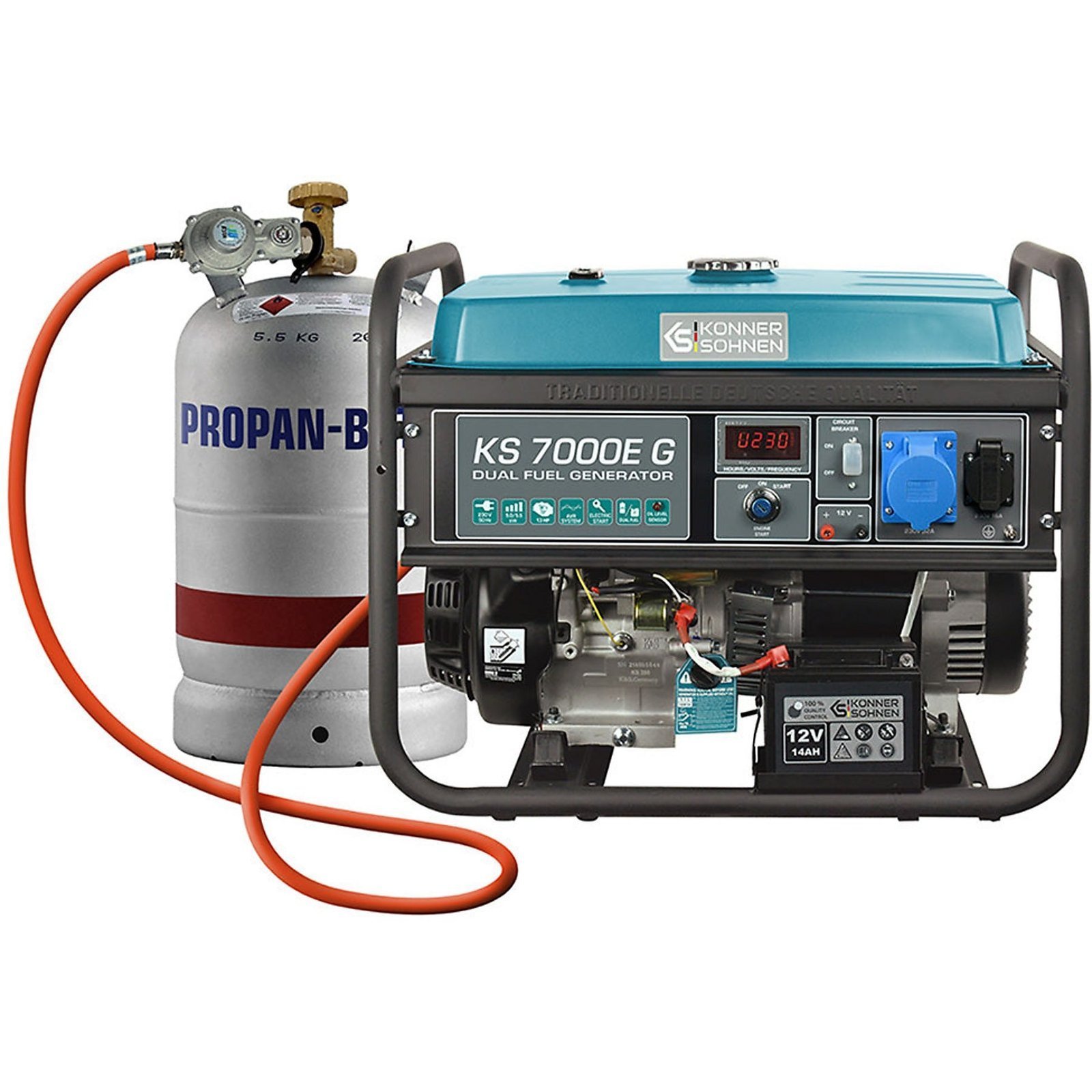 Stroomgenerator Könner & Söhnen KS 7000E G