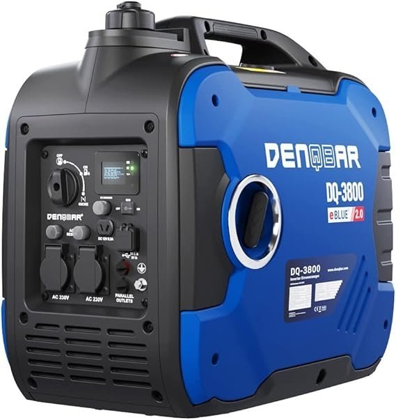 DENQBAR Groupe électrogène Inverter 3800 W générateur portable DQ-3800 avec onduleur