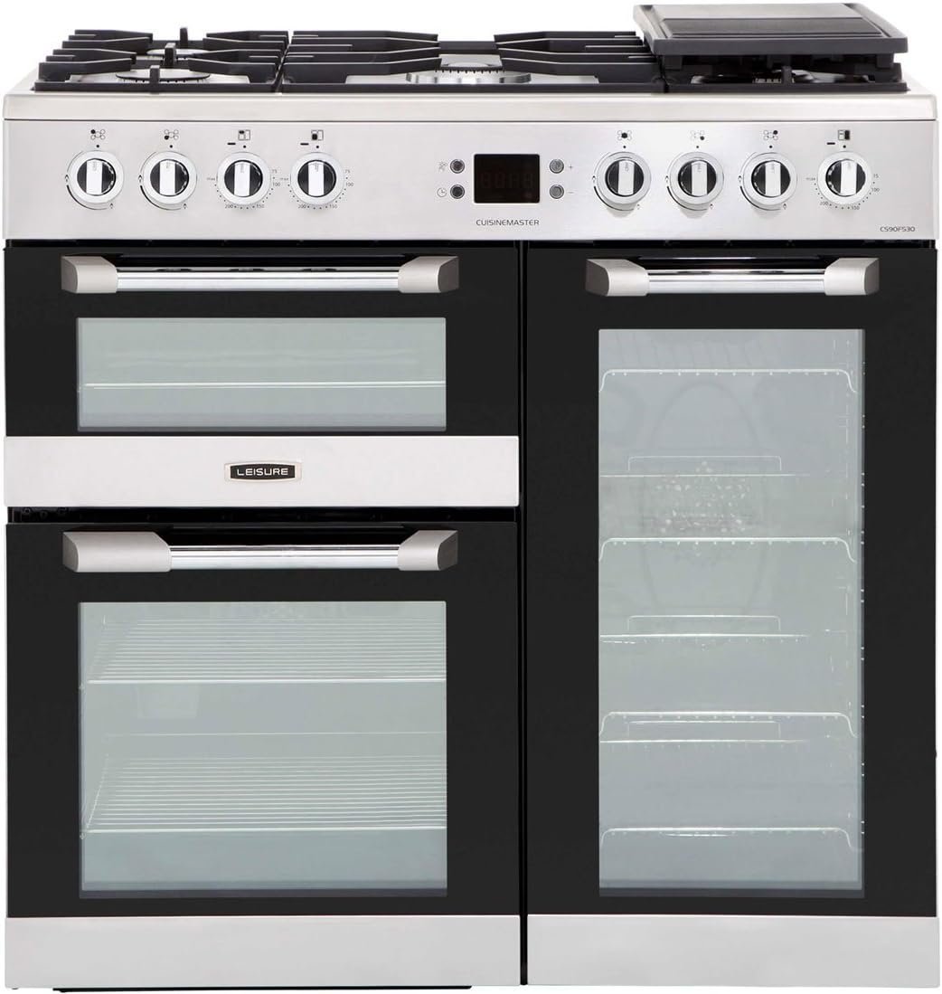 Cuisinemaster Leisure CS90F530X 90cm brede dual fuel kookplaat in St