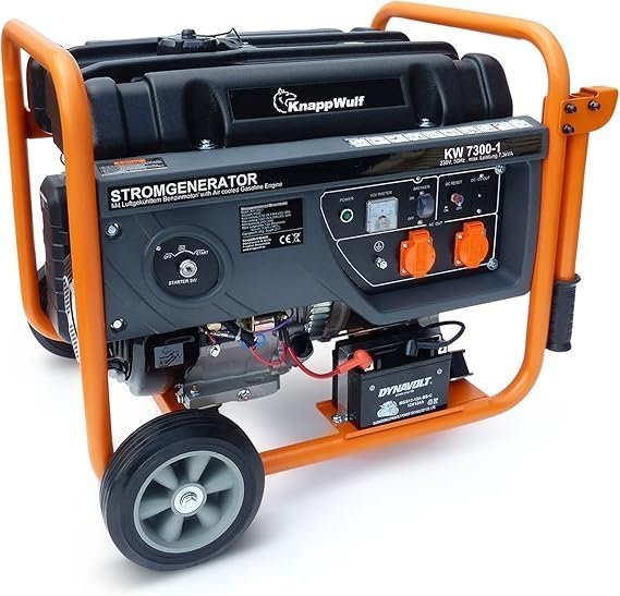 KnappWulf Générateur de Puissance 7300 Generator Générateur D'Urgence 230 400V. KnappWulf