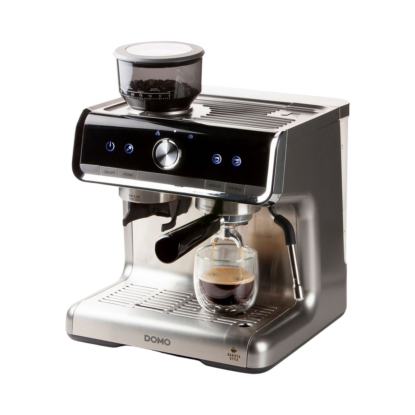 DOMO DO720K Espressomachine Zwart