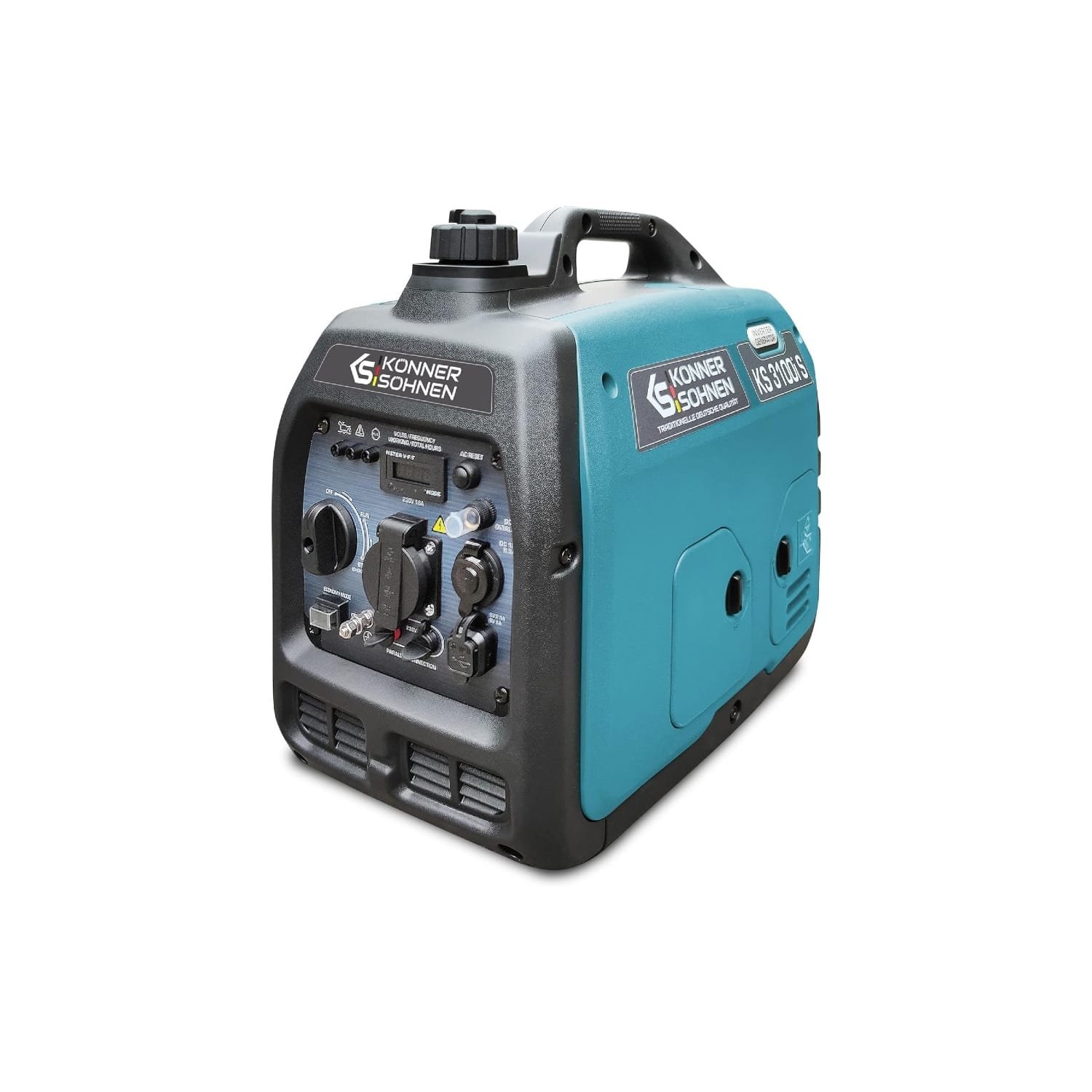 Générateur inverseur 3100W GPL/Essence avec Mode Eco et ports USB