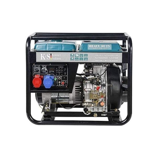 Générateur Groupe éléctrogène Diesel 7000W 12/230V