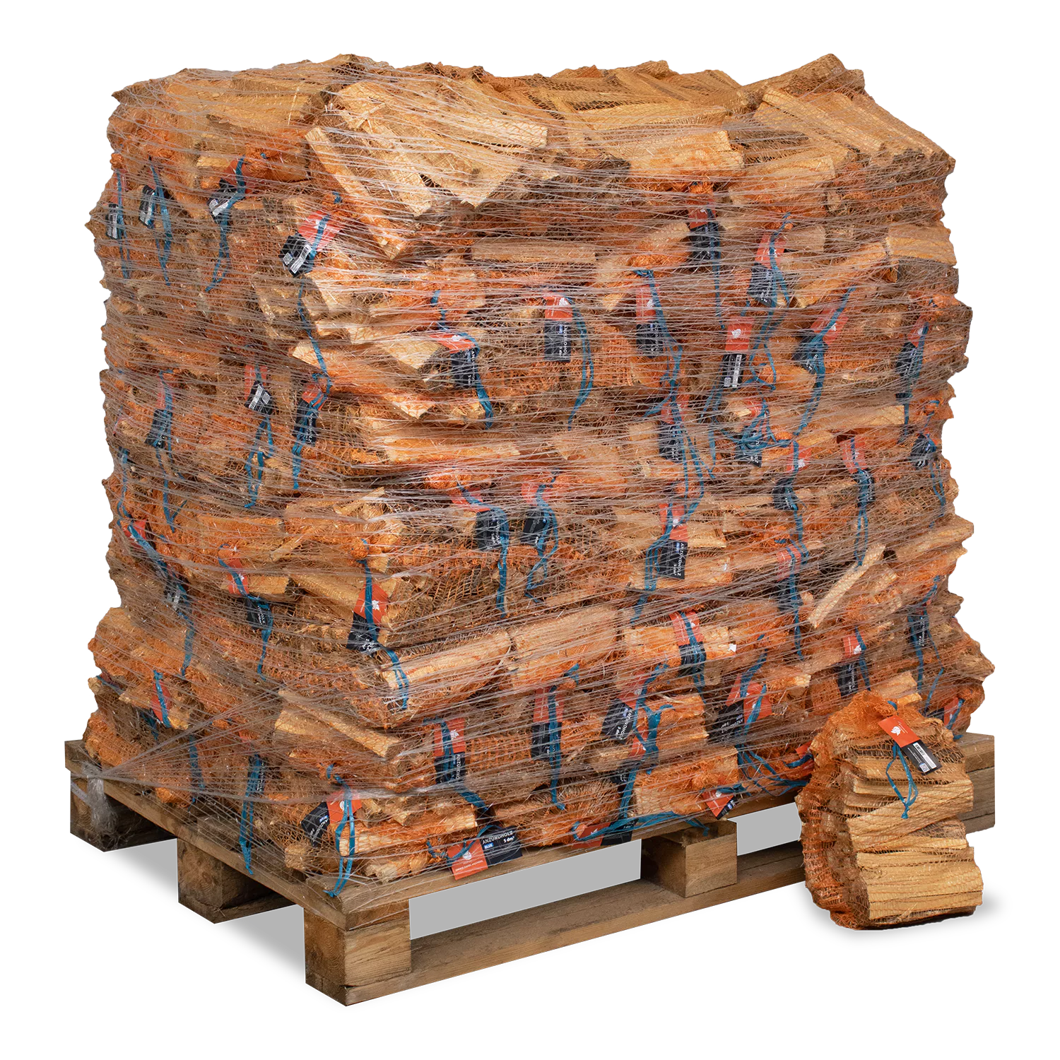 Brennholz Anzündholz Blue 18 cm 9.6 x 20 kg ( Scheitlänge 18 cm )