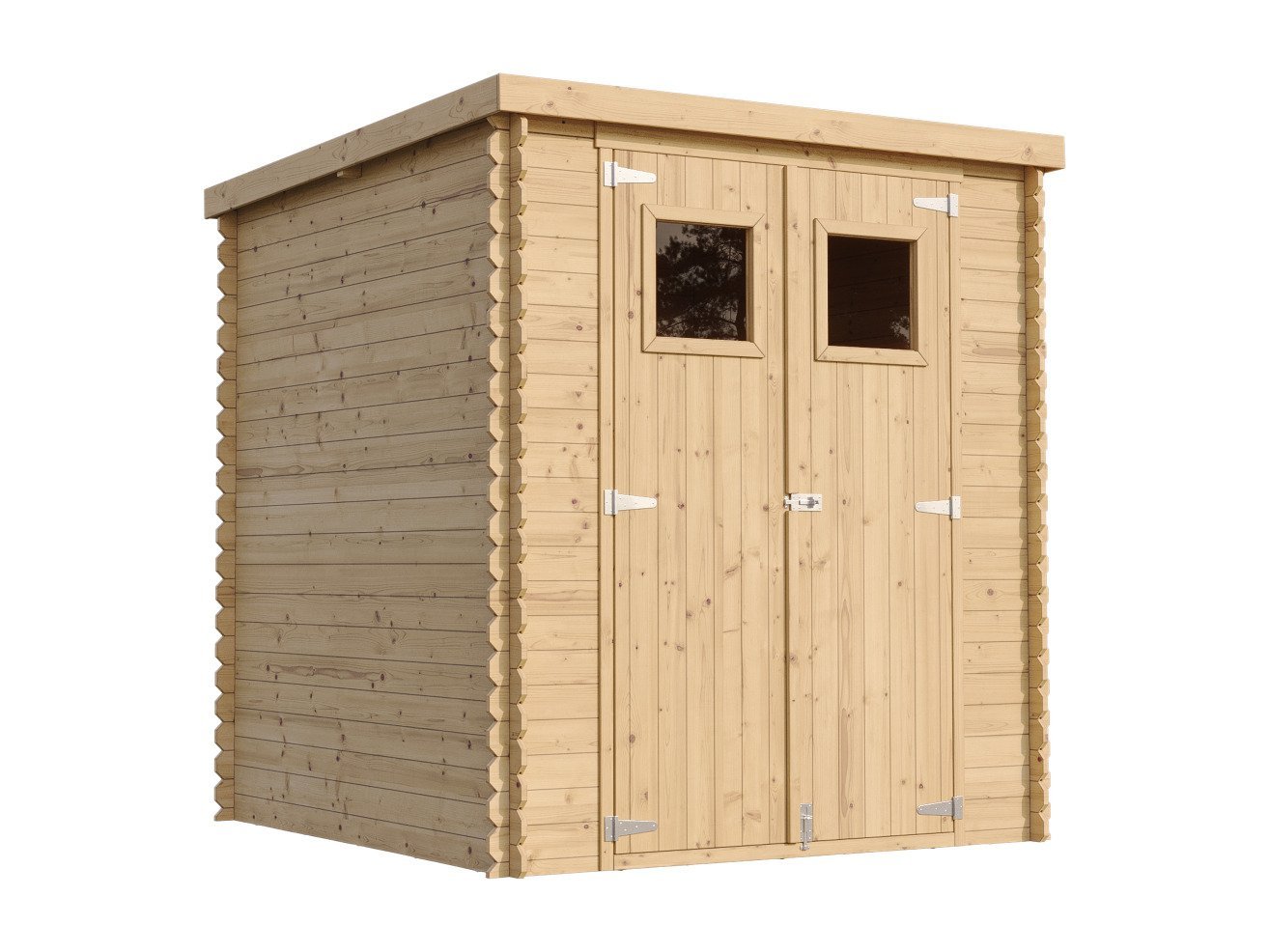 Timbela M309 - Houten tuinschuur 3.53 m2 - tuinhuis voor gereedschaps- en fietsenstalling