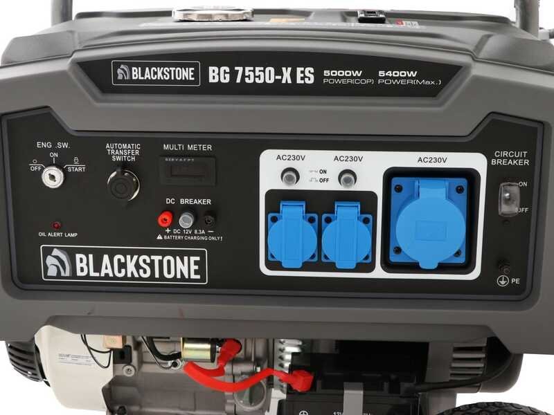 Blackstone BG 7550-X ES Stroomgenerator op wielen 5,4 kW met AVR