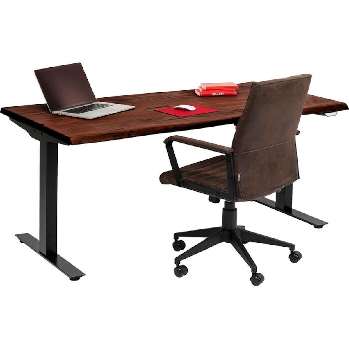 Bureau 180x90cm OFFICE HARMONY Kare Design foncé