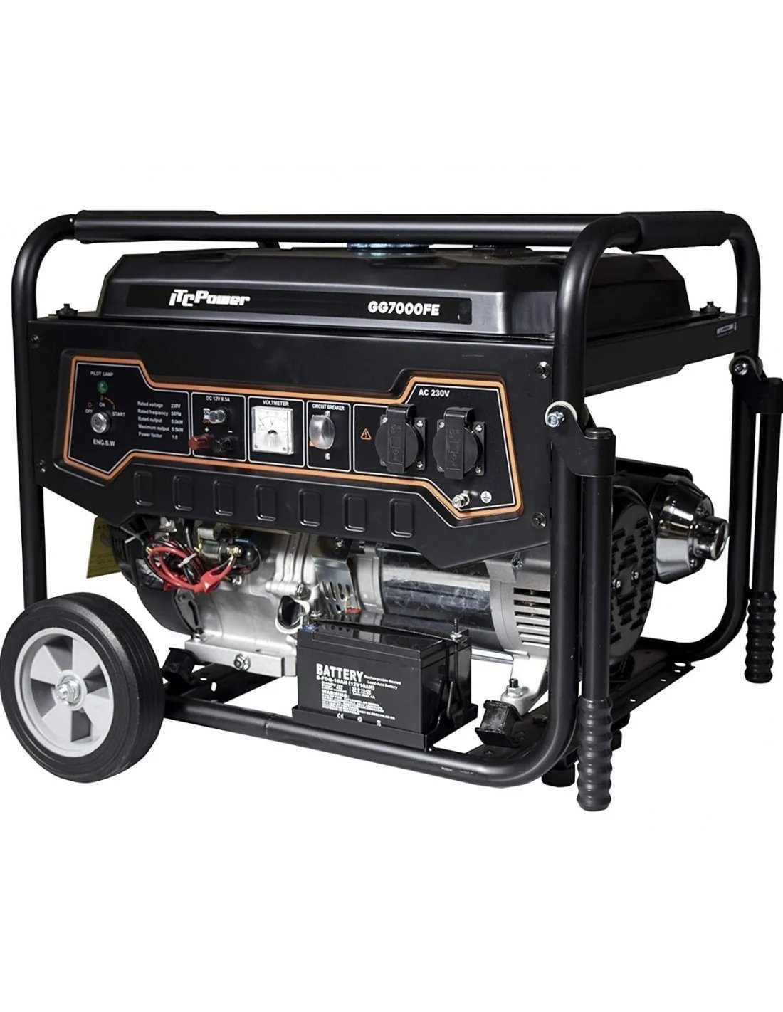 GG7000FE Benzinegenerator ITCPower