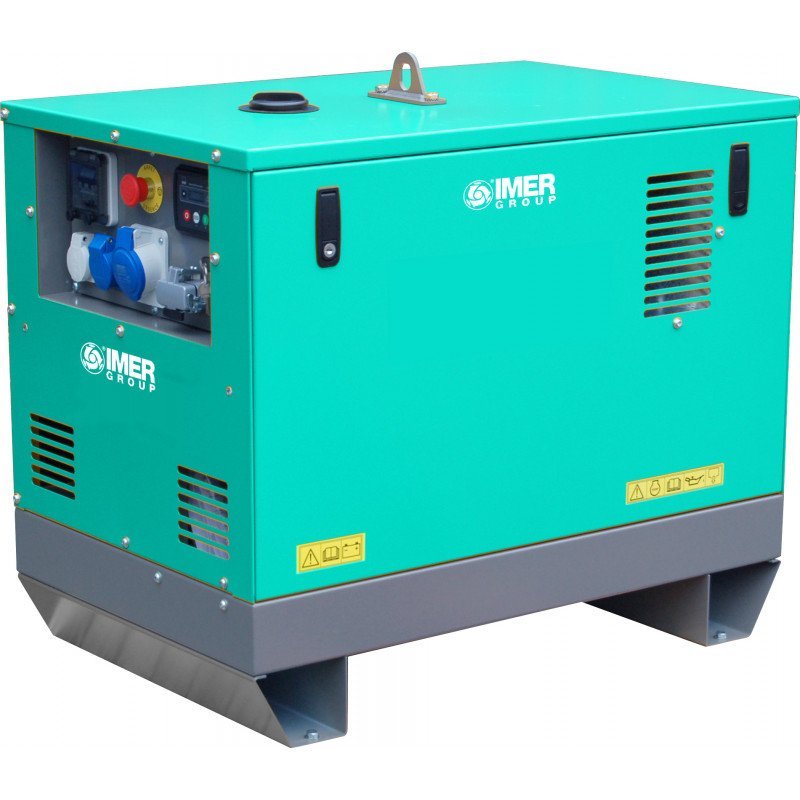 Groupe électrogène SILENTSTAR 13000D T AVR YN 11,4KW diesel triphasé YANMAR 3TNM72-HWG