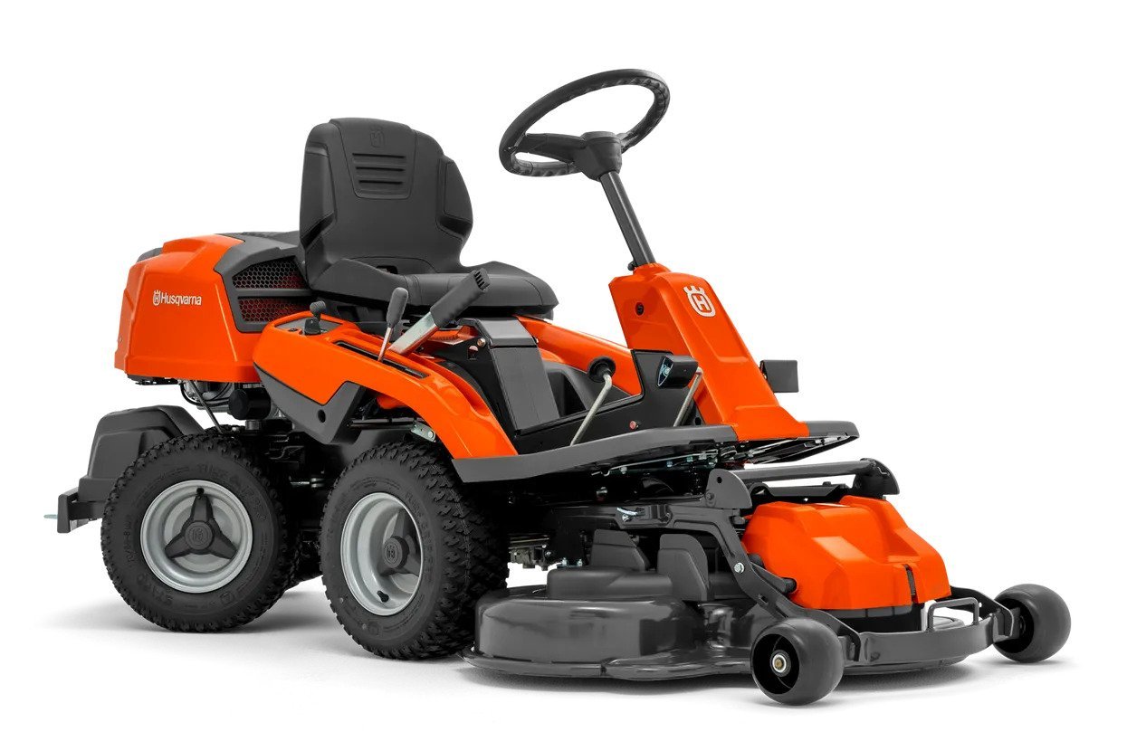 HUSQVARNA R214C 413cc hydrostatische zitmaaier met achteruitworp Basisplan inclusief