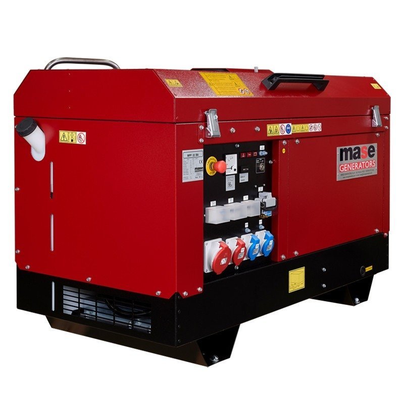 Masse MPF 22 BA - 480 kg - 22 kVa - 70 dB - Générateur