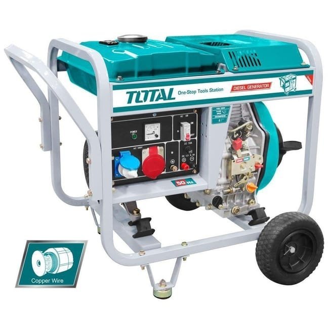 Générateur diesel triphasé moteur 3KW 5.7HP