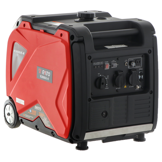 Rato R3000iE-R Inverterstroomgenerator met wielen 3,5 kW