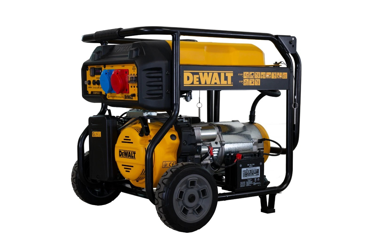 Groupe électrogène à essence DeWalt DXGNP853E 230 V/400 V 10,6 kVA